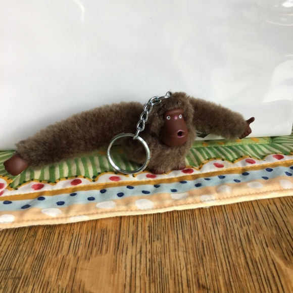 Kipling Gorilla Key Chain Ring Kristof NWOT Handbag Purse Charm - Picture 9 of 10